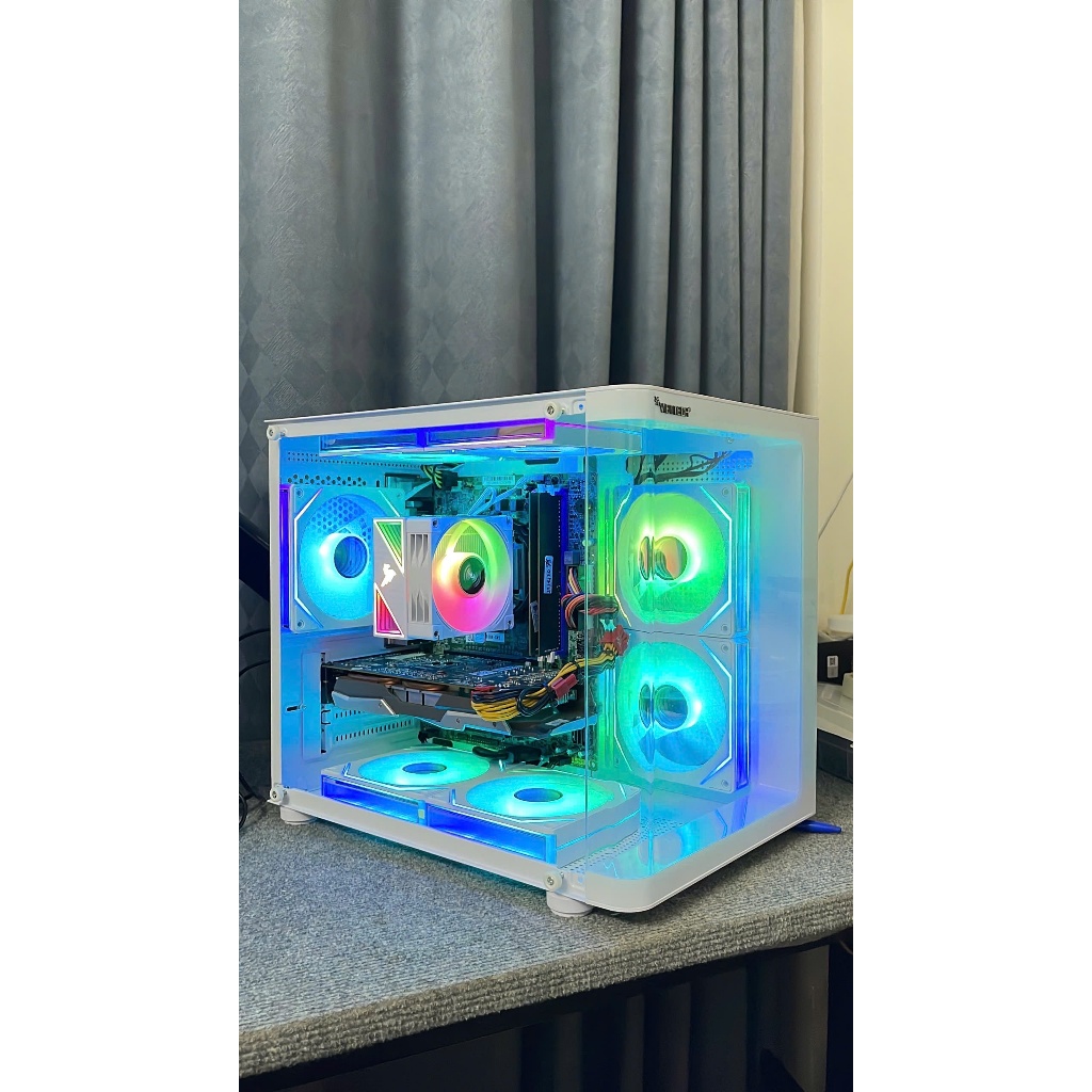 BỘ PC GAMING CORE I5 12400F | RAM 16G | GTX 1660 Super 6G | Nvme 256G | MÀN HÌNH 27INCH