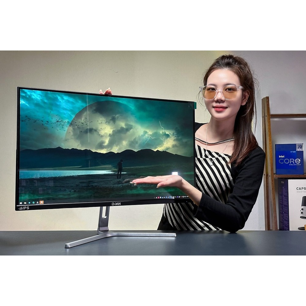MÀN HÌNH DUAN IP2709S WHITE (27 INCH/IPS/FULL VIỀN/100HZ/PHẲNG)