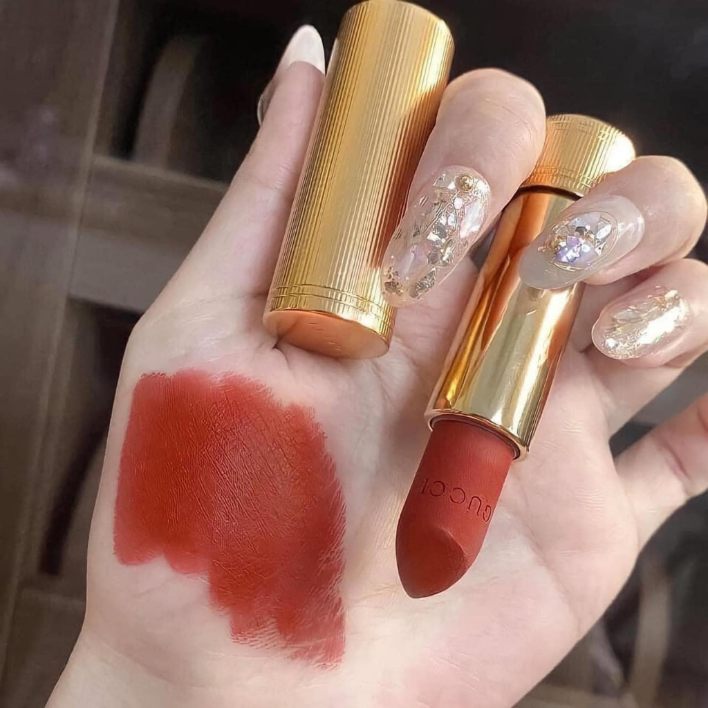 [CHÍNH HÃNG] Son Gu·cci Matte Màu 505 + Màu 500 + Màu 208 + Màu 25 | BigBuy360 - bigbuy360.vn