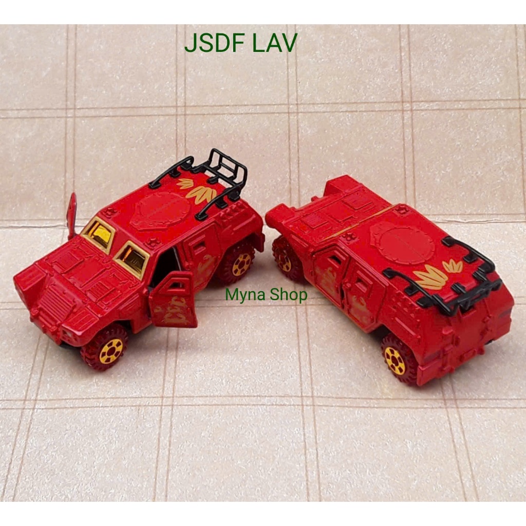 Xe mô hình tomica không hộp, JSDF LAV (đỏ)