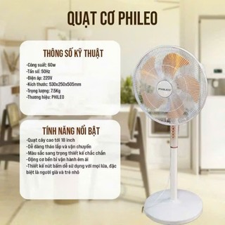 Quạt cây đứng camel chính hãng công suất 60w 4 tốc độ gió êm ái bảo hành 12 tháng