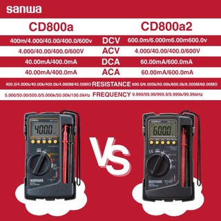 Đồng hồ đo vạn năng Sanwa CD800A2
