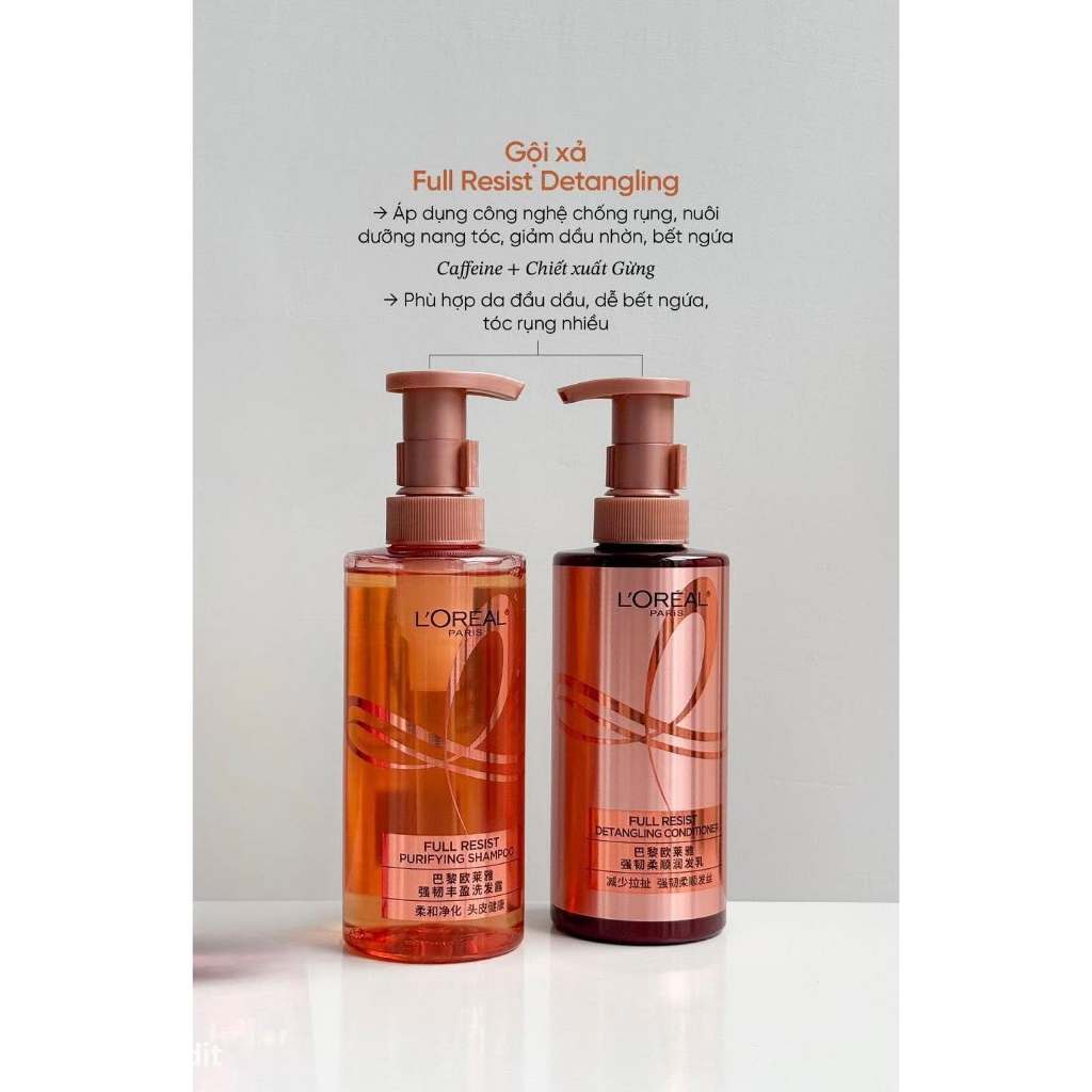 dầu gội xả l'oreal paris