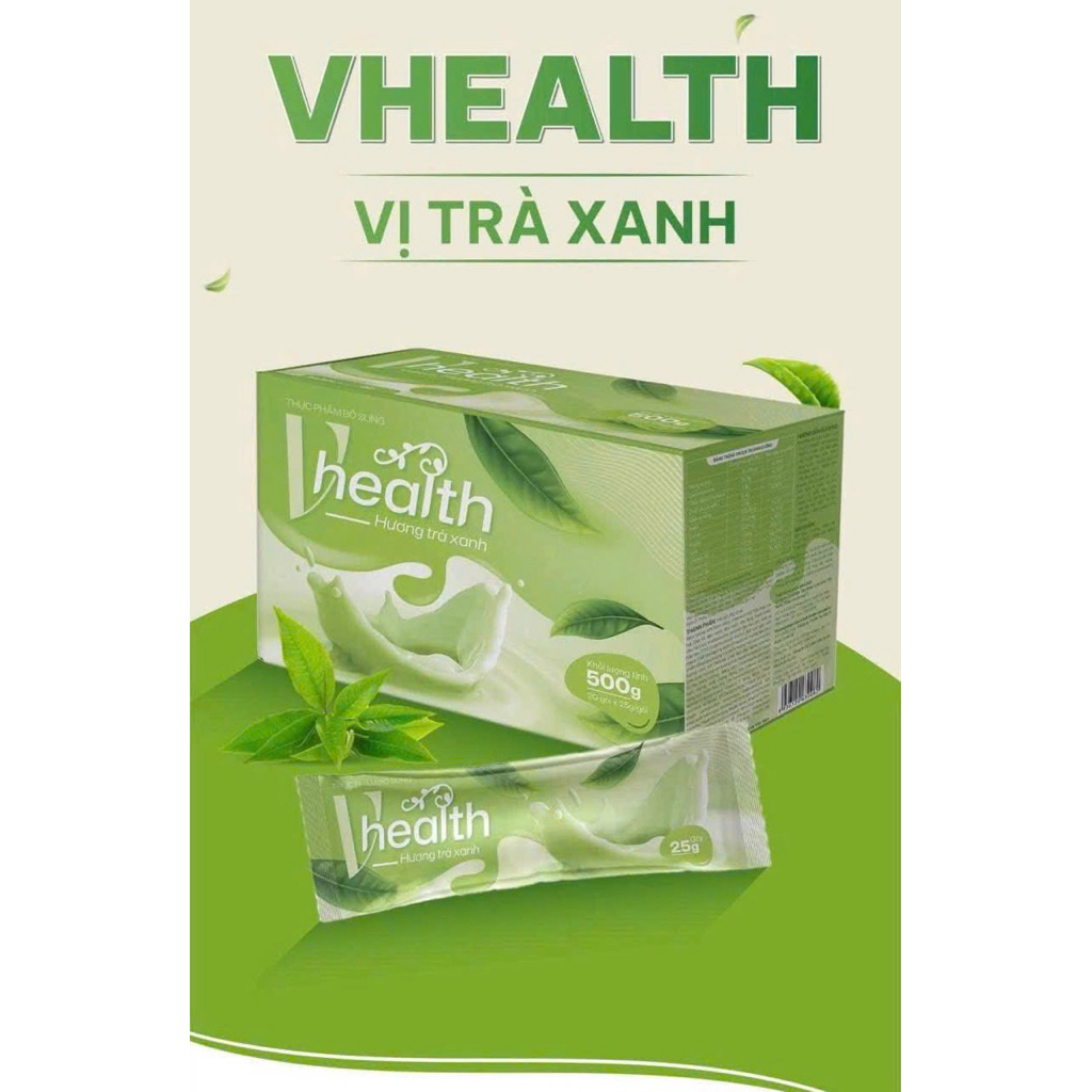 Vhealth ( vị trà xanh )
