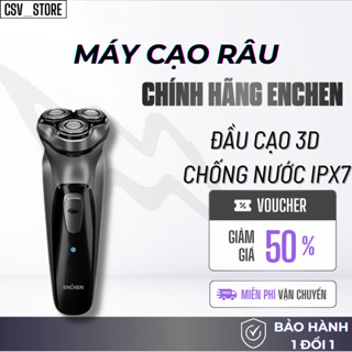 Máy Cạo Râu ENCHEN Blackstone 3 | Chống Nước IPX7 | Đầu Cạo 3D | Tích Hợp Tông Đơ