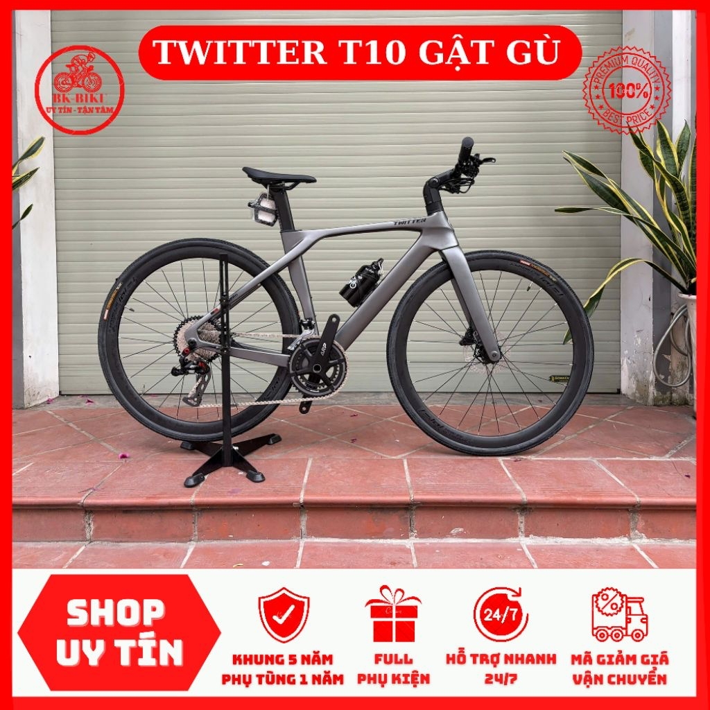 Xe Đạp TWITTER T10 PRO Gật Gù • Ngồi Lái Thoải Mái