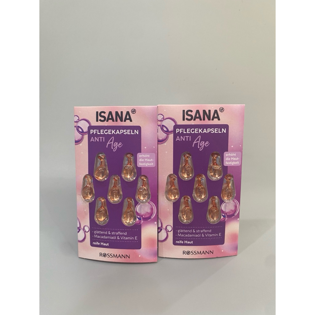 Viên nang serum dưỡng da Isana/Balea Q10,Vitamin E,vitamin C,retinol,collagen Q10