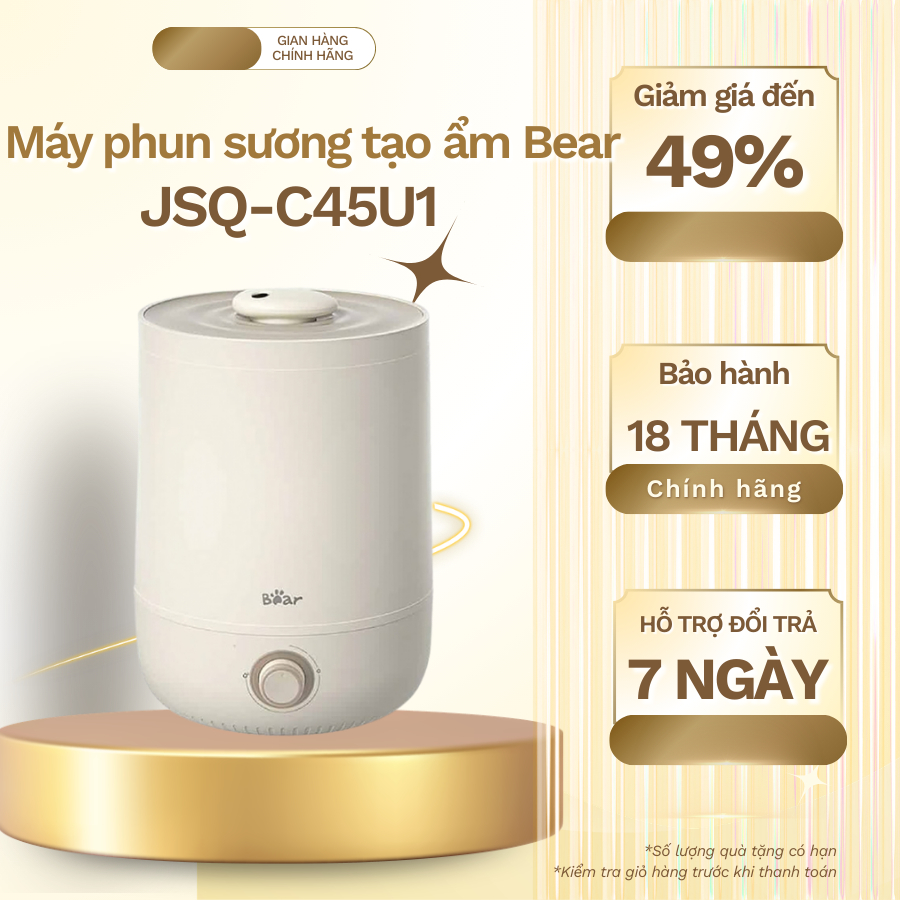 Máy phun sương tạo ẩm Bear JSQ-C45U1