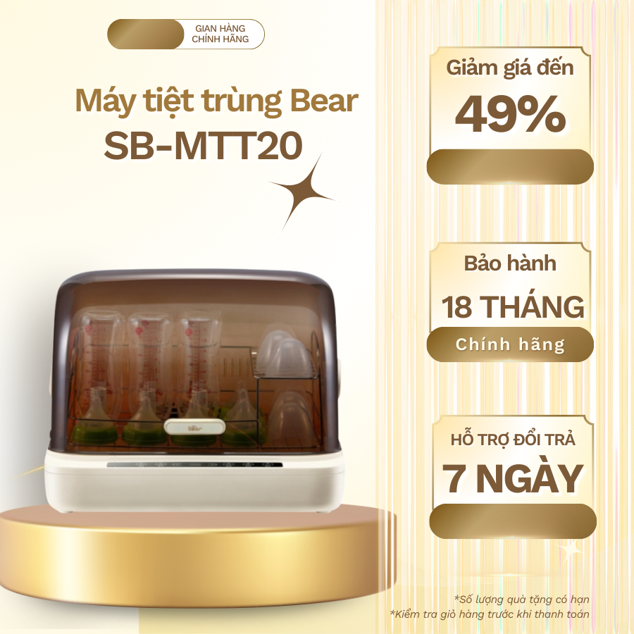 Máy tiệt trùng Bear SB-MTT20