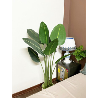 Cây chuối giả - cây giả 1m2 decor - cây chuối dẻ quạt