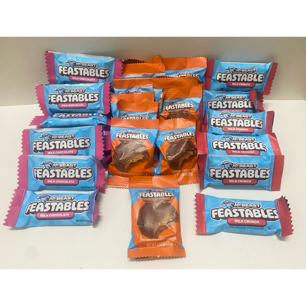 Socola MrBeast FEASTABLES ngon tuyệt vời của Mỹ