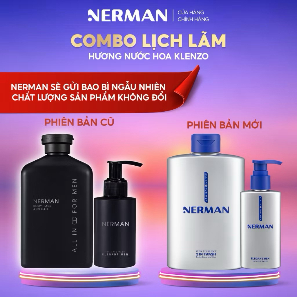 combo Nerman dành cho Nam