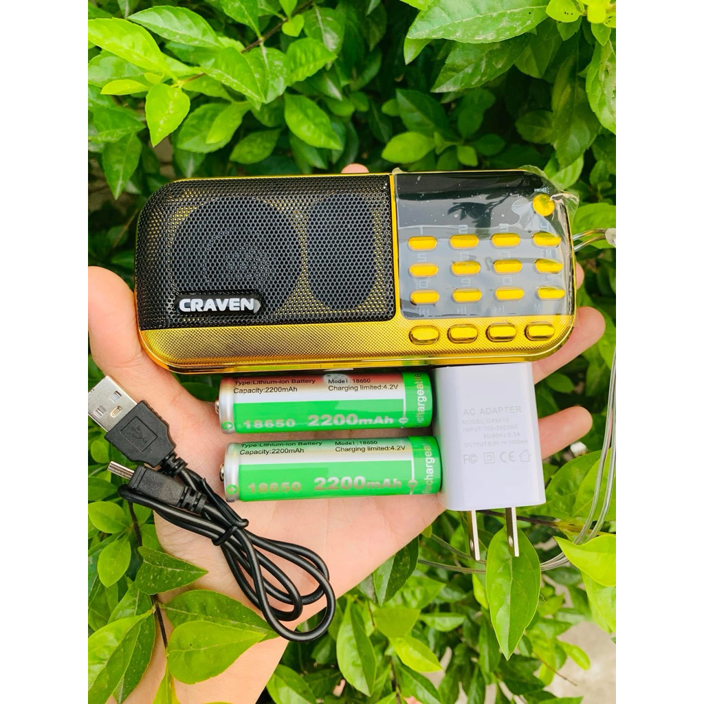 MÁY CRAVEN 836S NIỆM PHẬT -NGHE PHÁP -NGHE KINH CHẤT LƯỢNG CAO