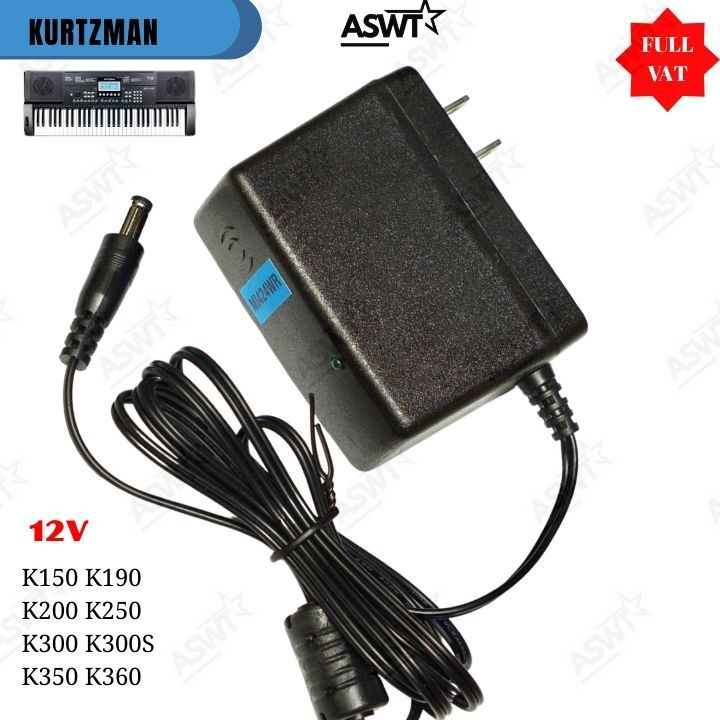 Cục nguồn đàn Kurtzman K150 K190 K200 K250 K300 K300S K350 K360 12V - bảo hành 12 tháng - FULL VÁT