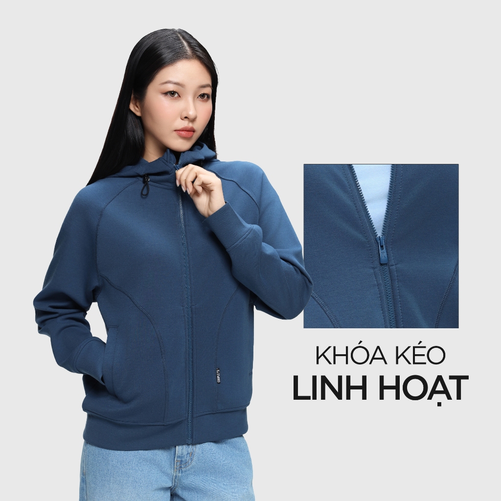 [MỚI VỀ] Áo Khoác Chống Nắng Nữ Couple TX Airlayer Thun Double Face Ver 2.0 Raglan Form Relax WOK 2066 | BigBuy360 - bigbuy360.vn
