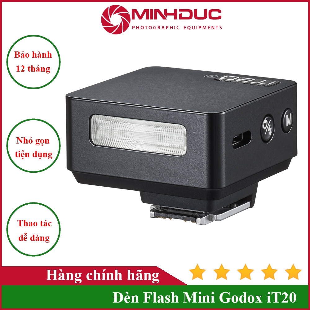 Đèn Flash Godox Mini iT20 Pro TTL (Màu đen)