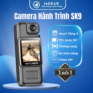 [Hot] Camera Hành Trình 720, Xoay 180 Độ - Máy Quay Ghi Âm, Chụp Ảnh, Quay Hồng Ngoại, Kết Nối WiFi