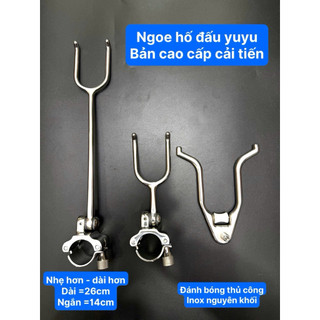 Ngoe hố đấu inox cao cấp Yuyu bản cải tiến dài hơn & Mảnh hơn đánh bóng thủ công fisshing câu cá