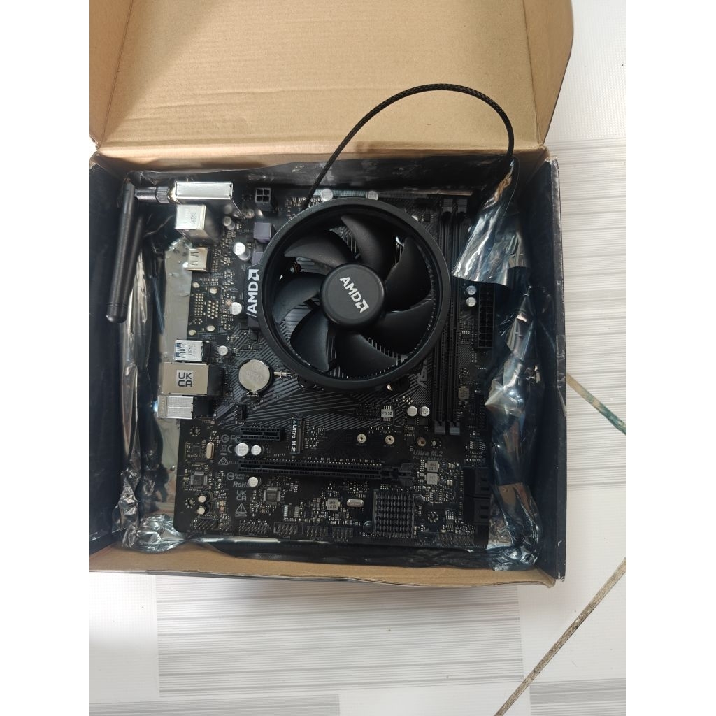 Combo main a520m ac wifi và r5 5600 + fan
