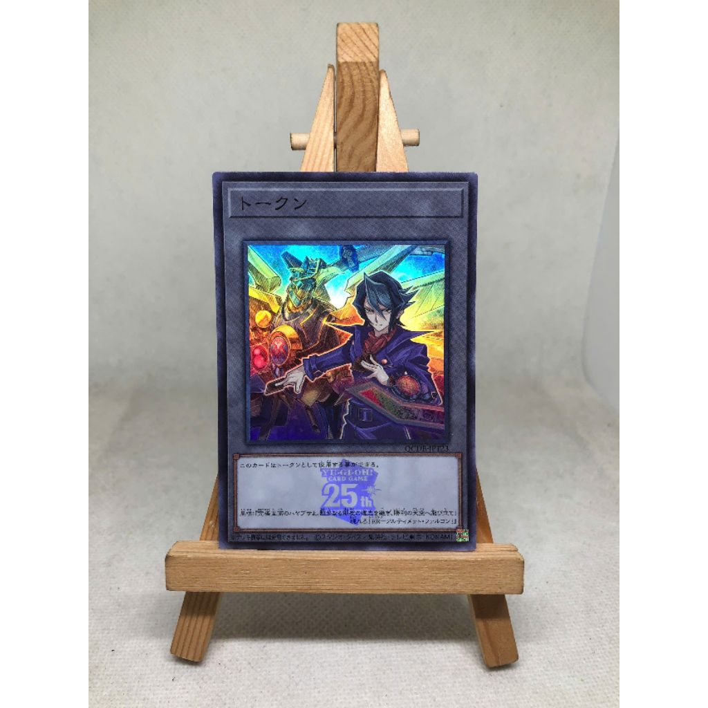 [Thẻ Bài Chính Hãng]-Card Token [Shay Obsidian và Ultimate Falcon] x1 Super Rare OCG [QCDB-JPT23]