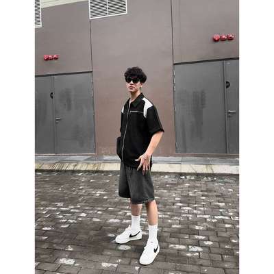 Áo sơ mi unisex cotton xuân hè South City Racing Shirt