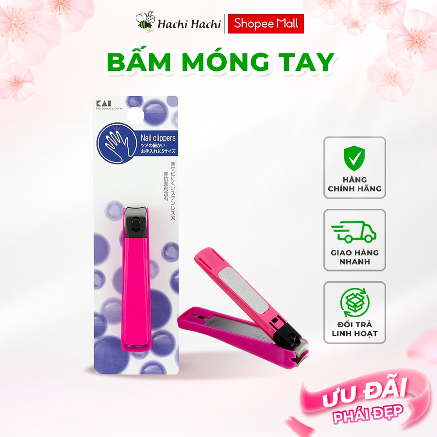 Bấm móng tay kháng khuẩn Kai - Hachi Hachi Japan Shop