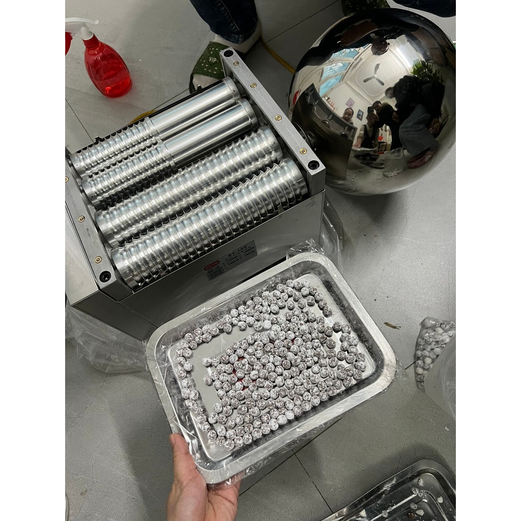 Máy Làm Viên Kẹo, Viên Socola Tròn Đẹp, Khuôn Inox 8mm