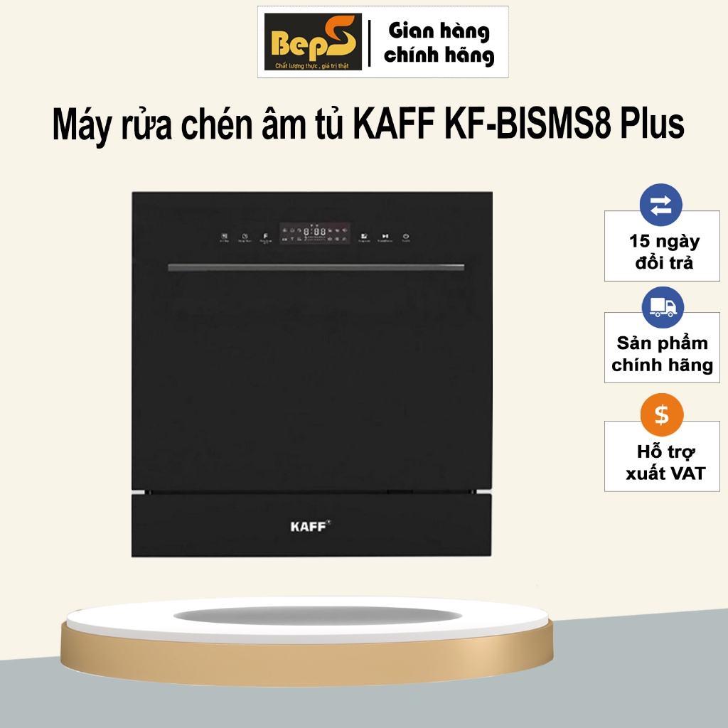 Máy rửa chén âm tủ KAFF KF-BISMS8 Plus