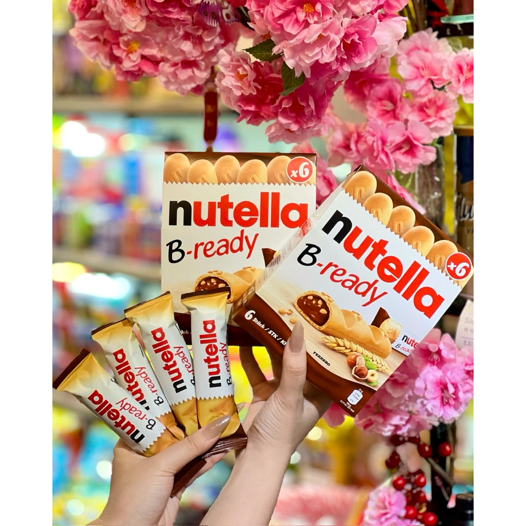 Bánh Xốp Nutella B-ready Ferrero (Hộp 6 Cái) Đức