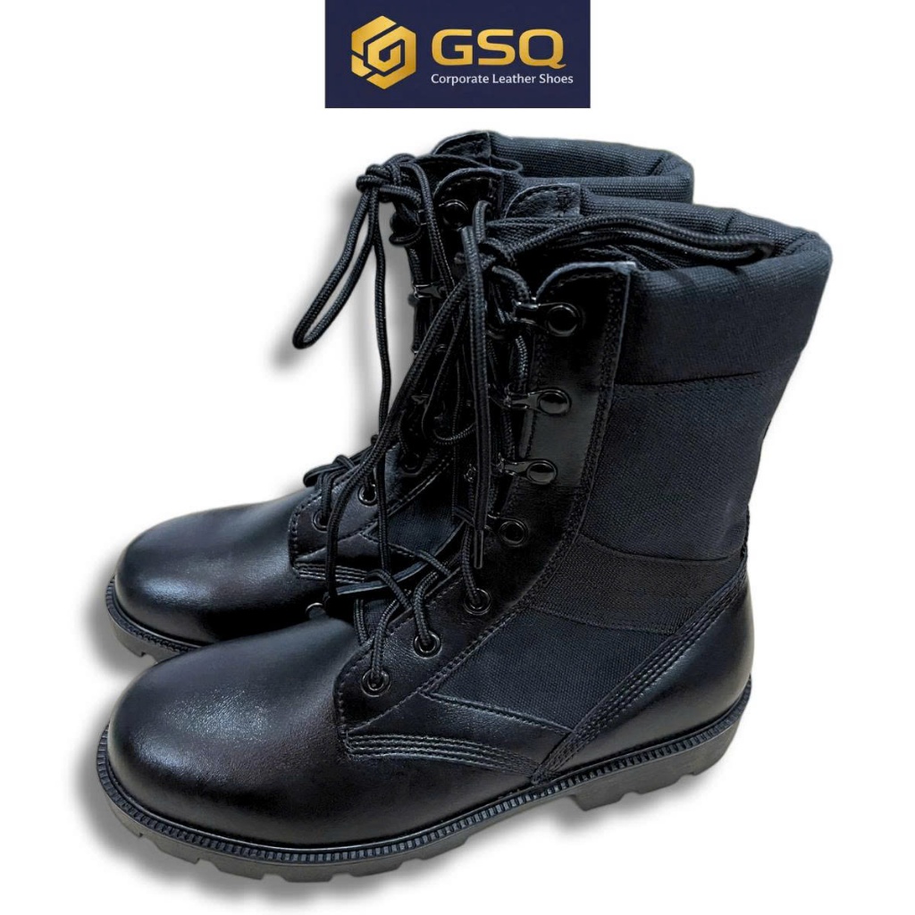 Giày Ghệt, Giày Bốt Nam Cao Cổ Da Thật Công Ty 30-4 Mã C32