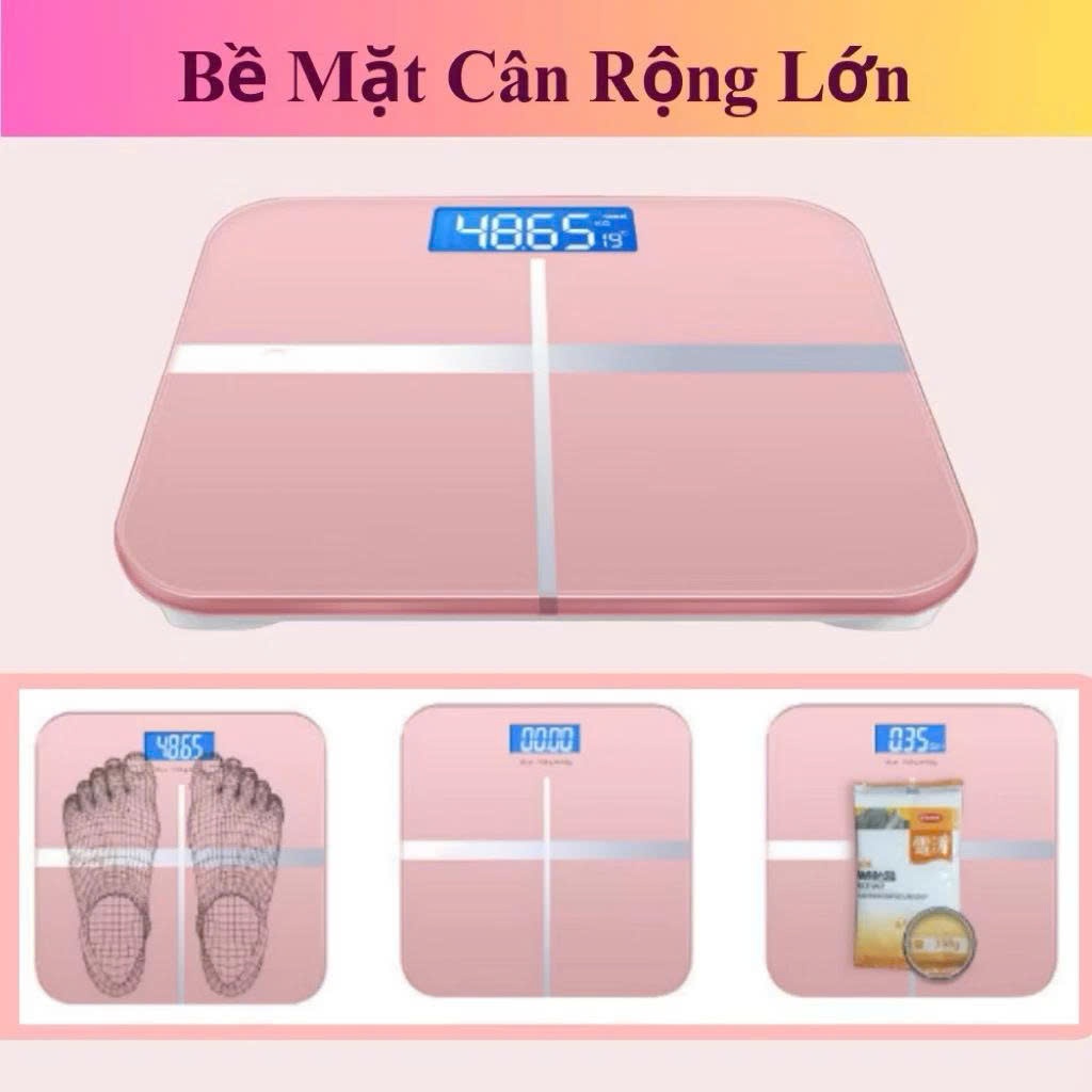 [ Tặng Kèm Bin ] Cân Điện Tử, Cân Sức Khỏe ISCALE PHONE - Cân Gia Đình Trọng Lượng Tối Đa 200Kg tiện lợi cho gia đình