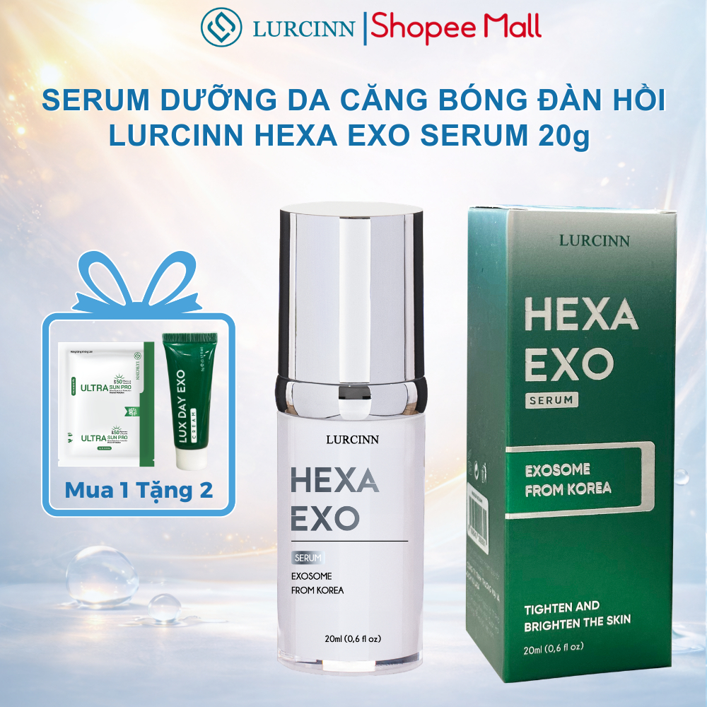 Serum Dưỡng Da Căng Bóng Lurcinn Hexa Exo Serum 20ml