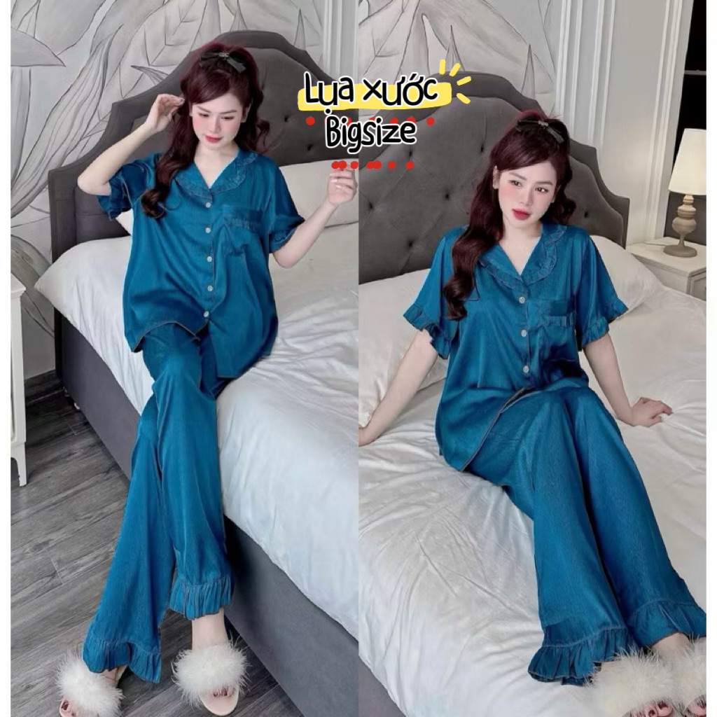 Đồ bộ Lụa xước mịn rũ bigsize 50-100kg