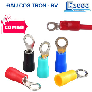 [Giá sỉ] (100 cái) Đầu cos tròn - RV, đầu cos bấm dây điện tiện lợi