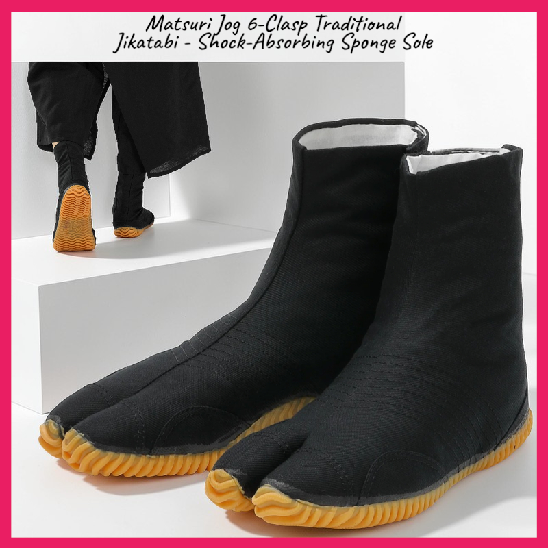 MARUGO Matsuri Jog 6-Hane Traditional Festival Tabi Shoes Comfortable Grip Footwear Direct from Japa