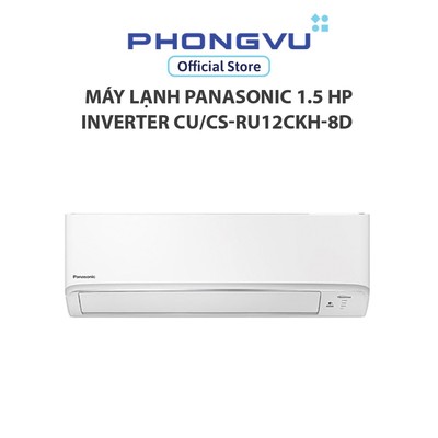 Máy lạnh Panasonic 1.5 HP Inverter CU/CS-RU12CKH-8D - Bảo hành 12 tháng