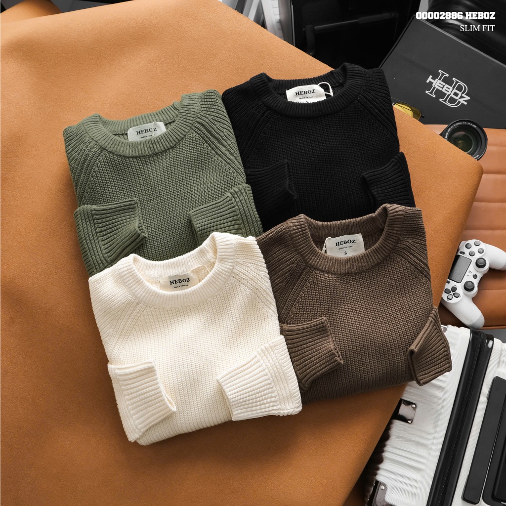 Áo len nam HEBOZ premium HERITAGE 4M - 00002886