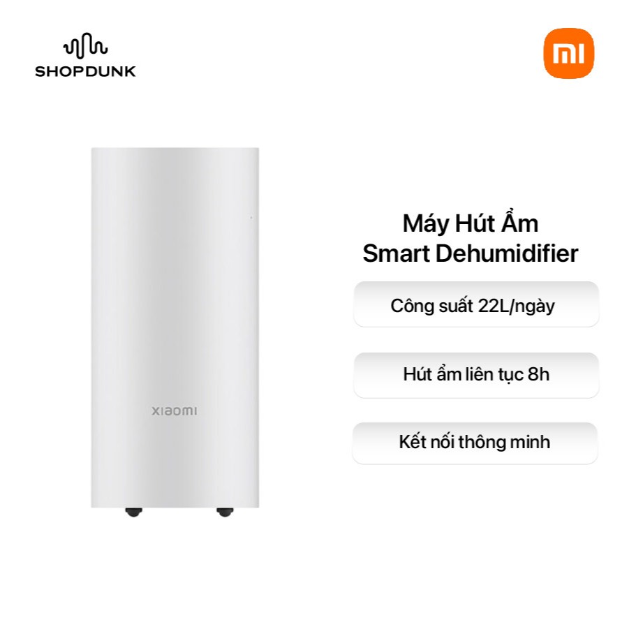Máy Hút Ẩm Xiaomi Smart Dehumidifier Công Suất 22L