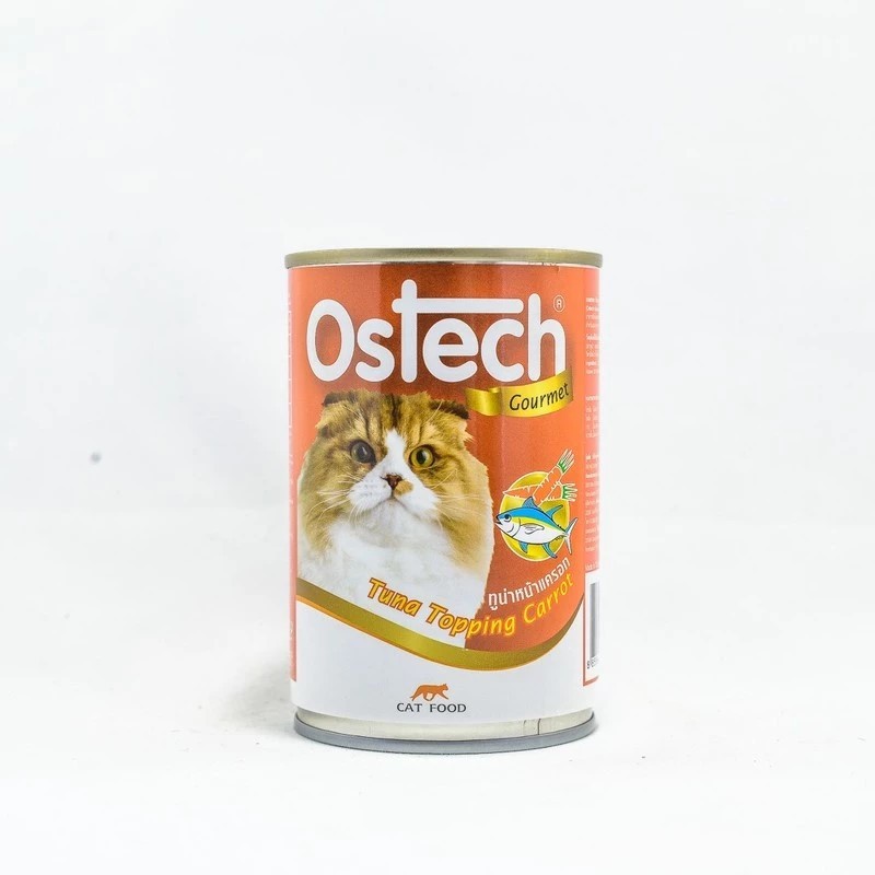 Pate cho mèo Ostech Gourmet Cat Food, Lon 400g