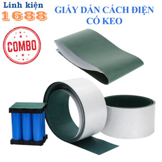 [GIÁ COMBO] Giấy dán cách điện, dán cell pin có keo dán