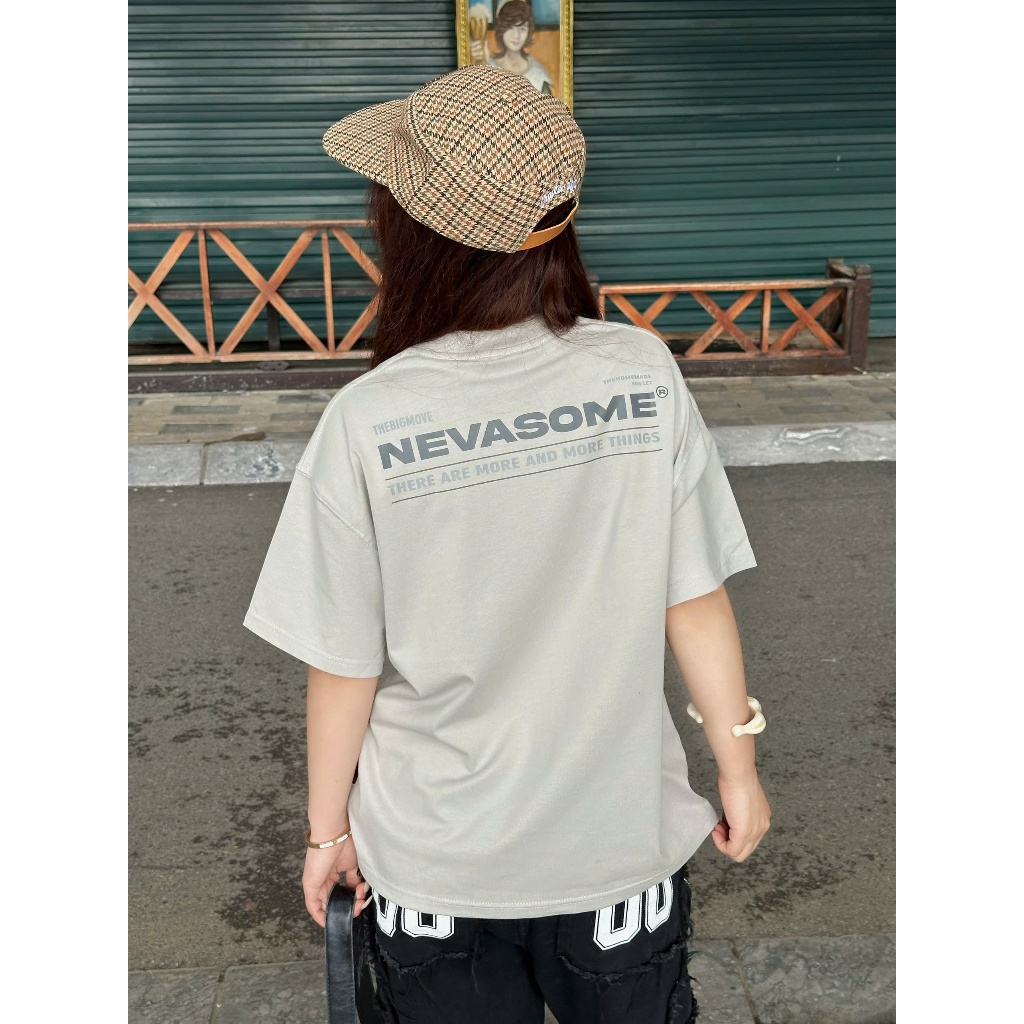 Áo Thun Boxy Big Move Nevasome Cotton 250gsm Local Brand Tay Lỡ Form Boxy Rộng Nam Nữ | BigBuy360 - bigbuy360.vn