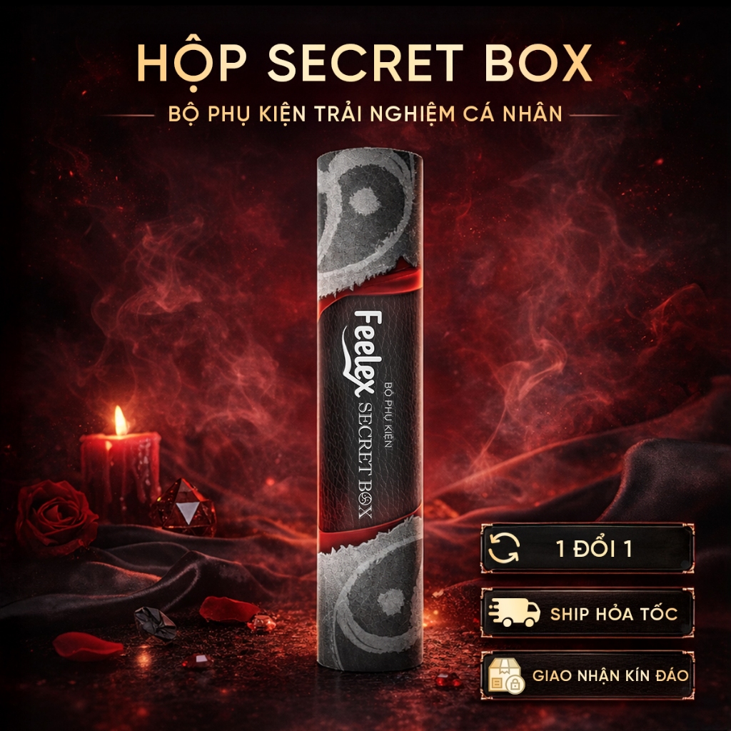 Hộp Feelex Secret Box - Bộ phụ kiện trải nghiệm cá nhân