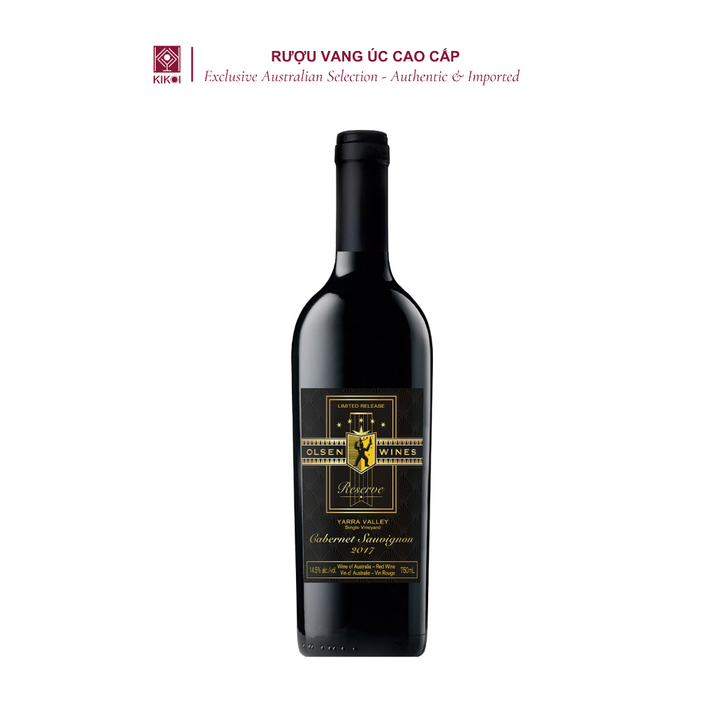 Rượu Vang Đỏ Úc 2017 Olsen Limited Release Cabernet Sauvignon 750ml - 14.5% ABV