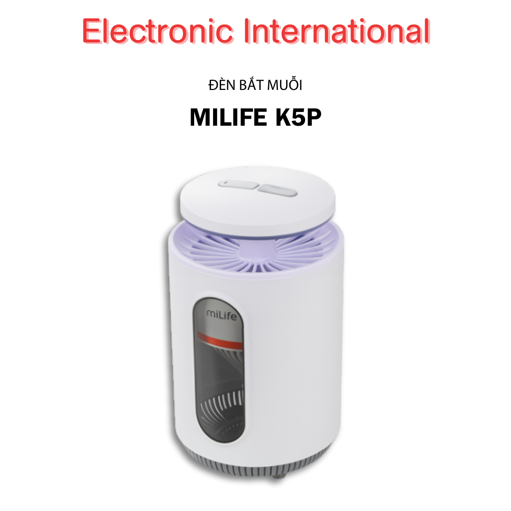 Đèn bắt muỗi Milife K5P, loại bỏ muỗi hiệu quả