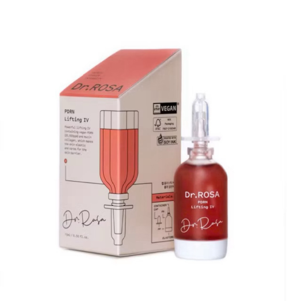 Serum PDRN Dr.Rosa hỗ trợ nâng cơ, căng bóng và phục hồi da 15ml