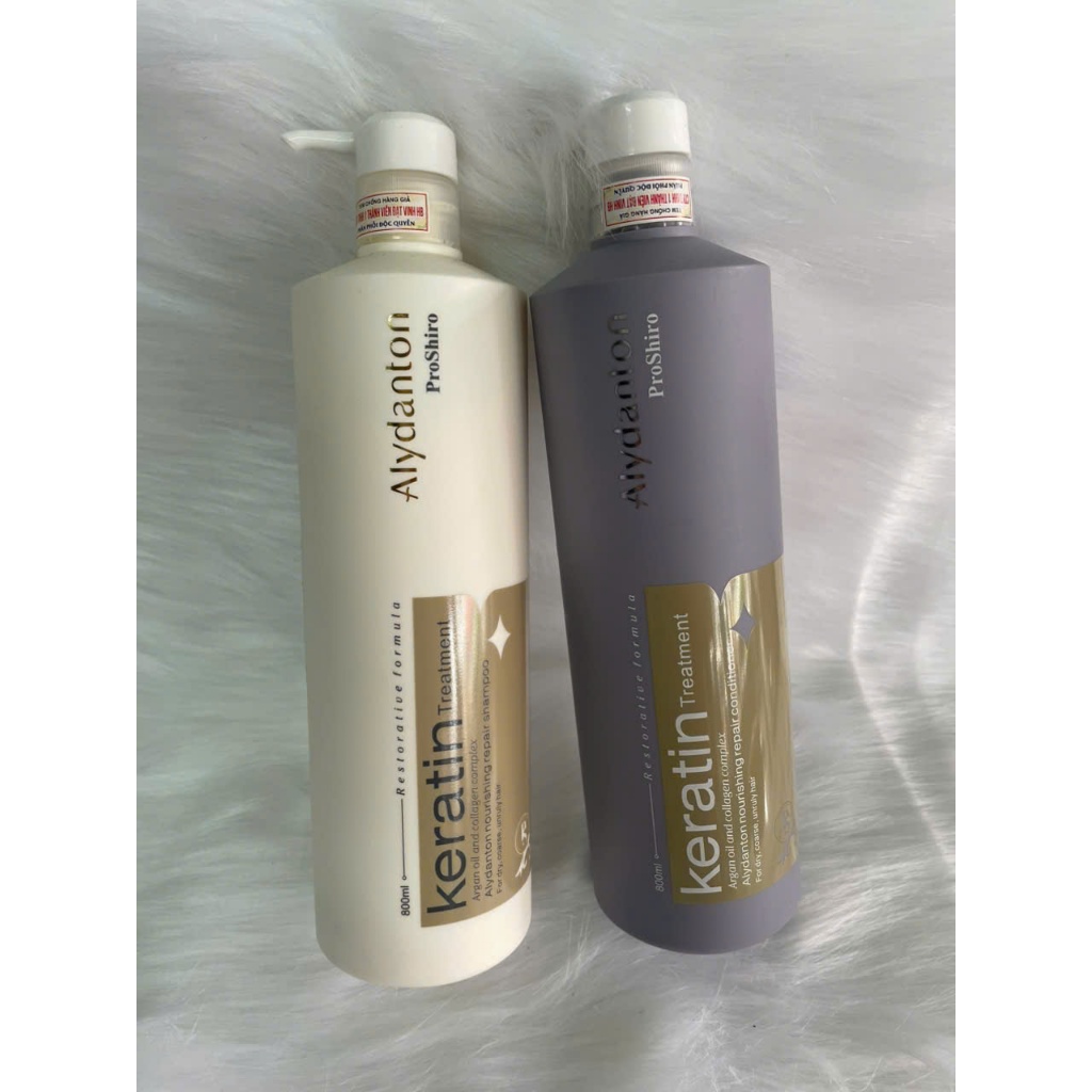 Dầu gội phục hồi kích thích mọc tóc Keratin Alydanton 800ml