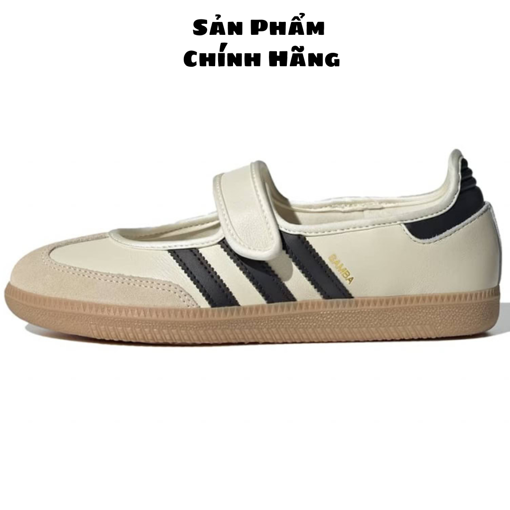 [ CHÍNH HÃNG ]  Giày adidas Samba Jane 'Cream/Black'