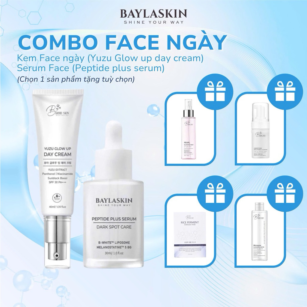 COMBO FACE NGÀY BARBIE SKIN