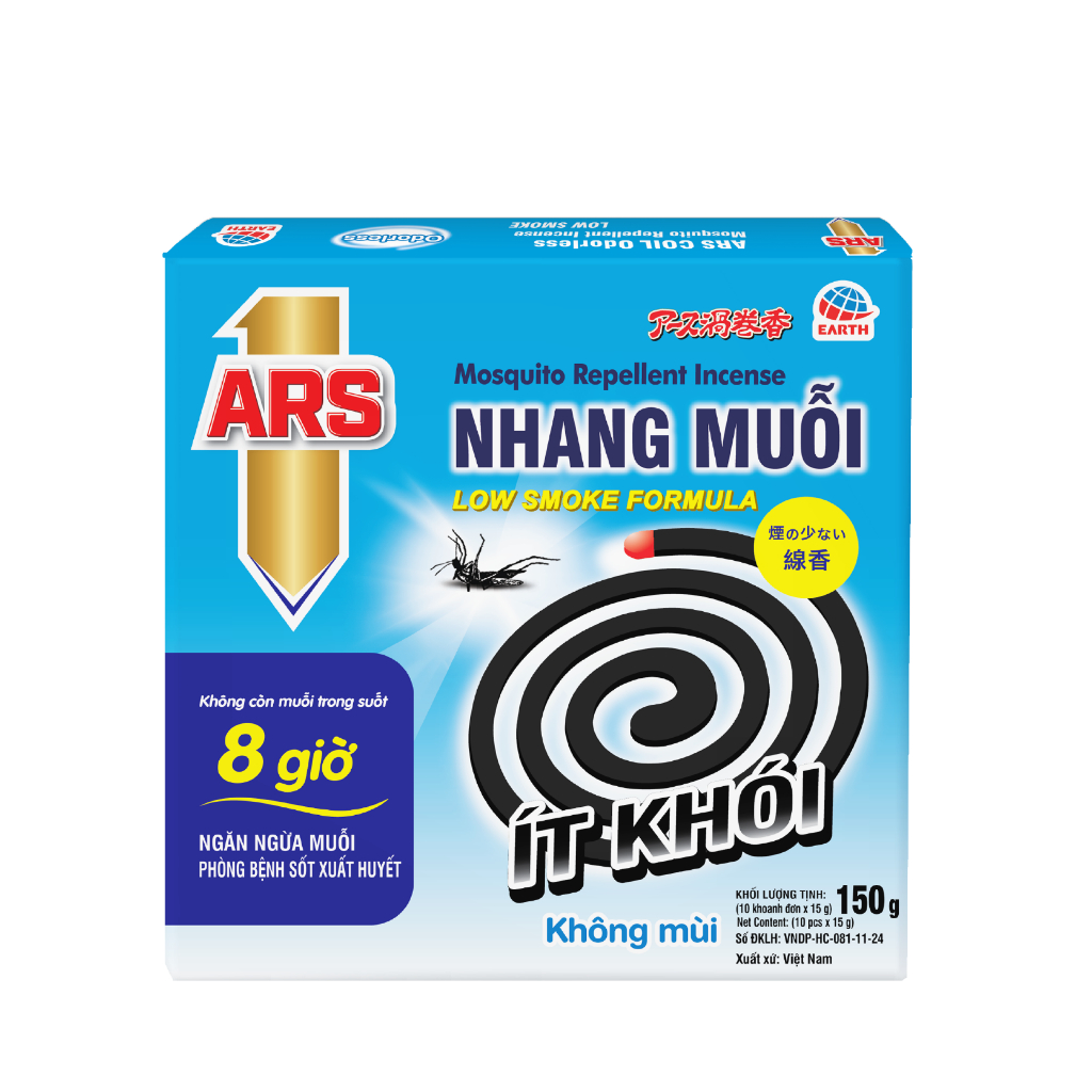 Nhang muỗi ARS- không mùi, ít khói