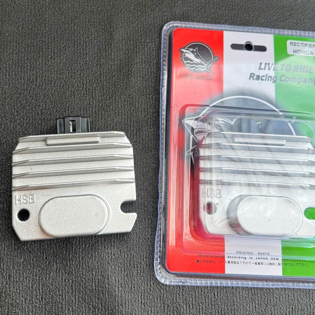 Cục sạc Shark Ex150 lớn - làm jack sẵn Wave - sirius - dream - 50cc